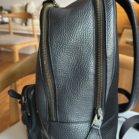 Coach backpack men’s or unisex Navy Blue - Picture 10 of 14